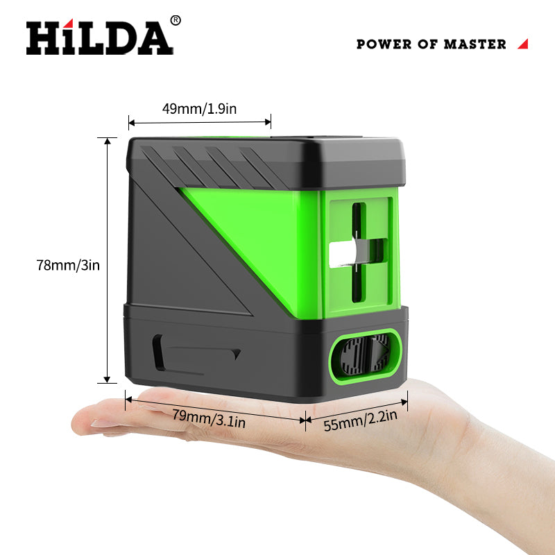 Self-Leveling 3D Green Laser Level