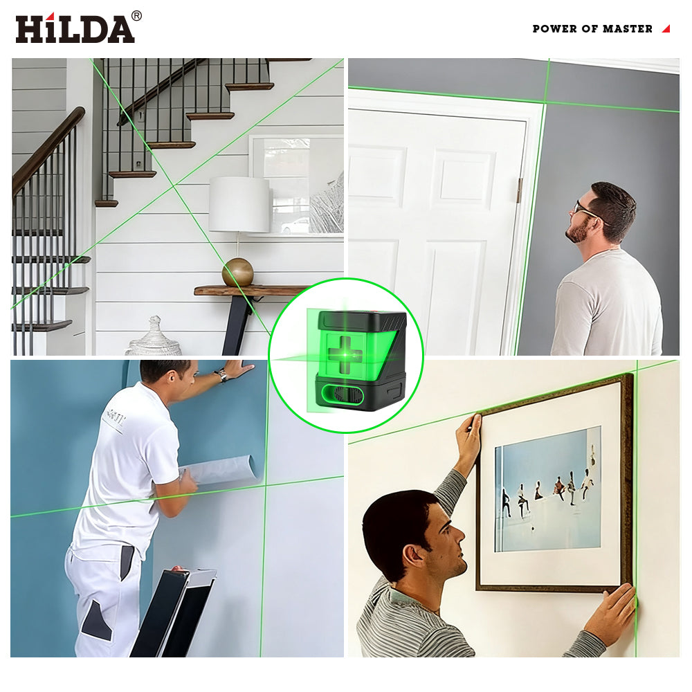 Self-Leveling 3D Green Laser Level