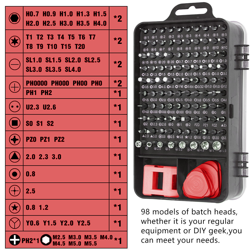 26-Piece Precision Magnetic Screwdriver Set